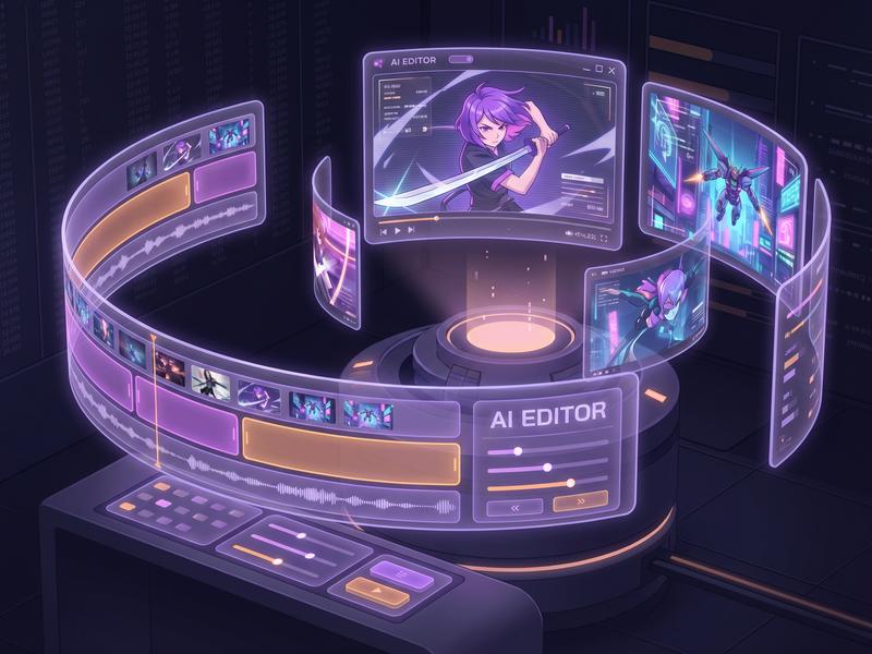 高清无码AI动漫剪辑